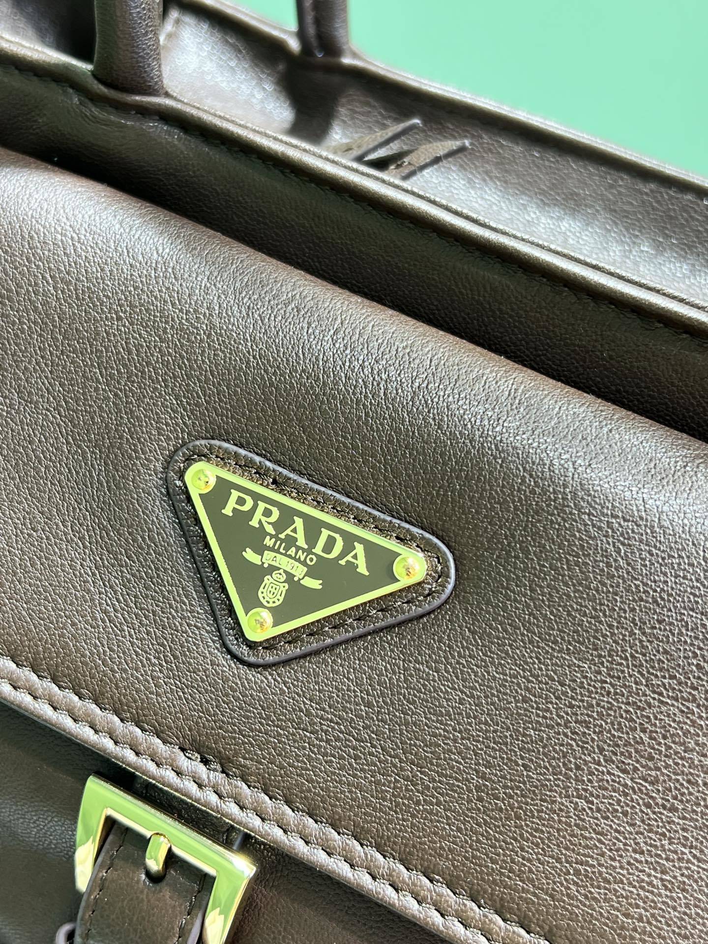 Prada Explore medium nappa leather tote bag