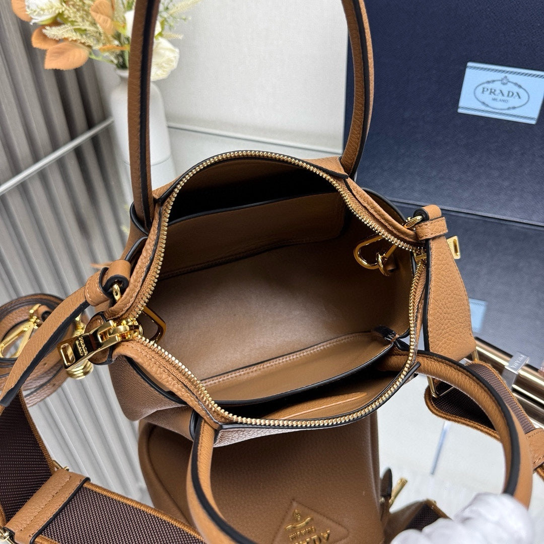 Prada mini leather handbag