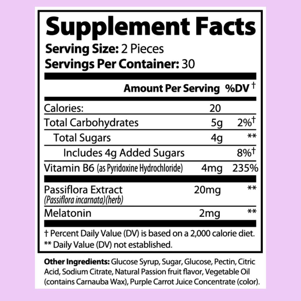 Sleep Well Gummies (Adult)