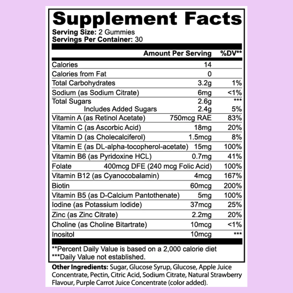 Multivitamin Bear Gummies (Adult)