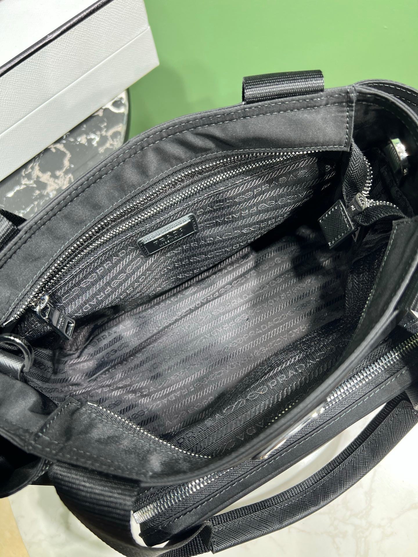Prada re-Nylon tote bag