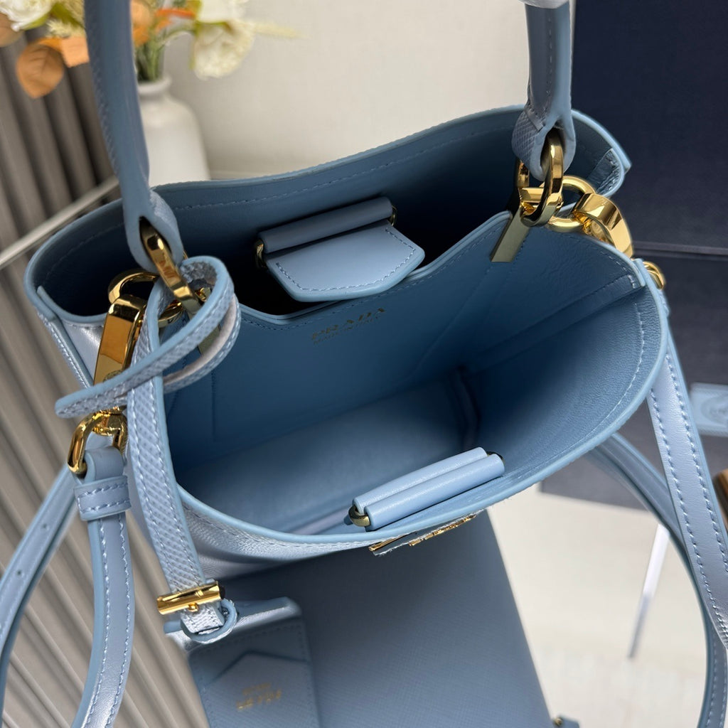 Prada Panier mini Saffiano leather bag