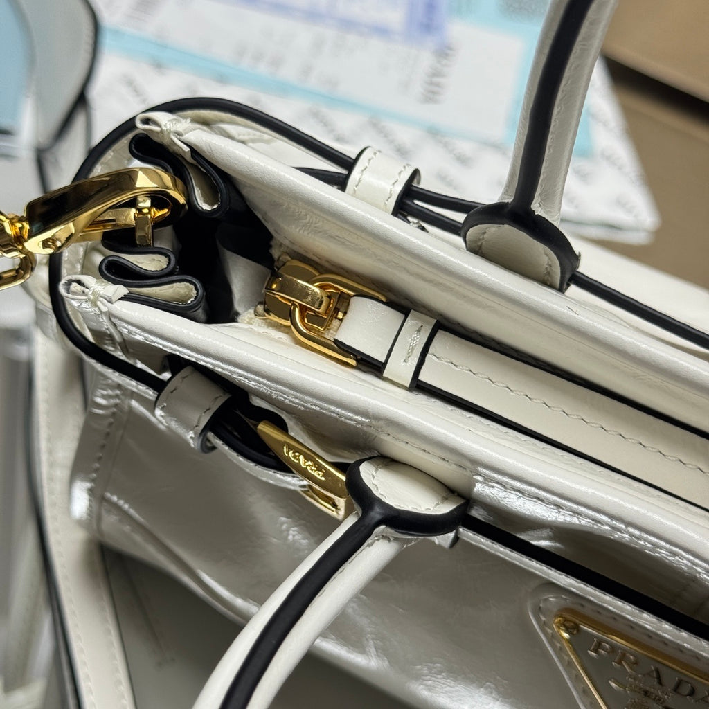 Prada Bonnie leather mini handbag