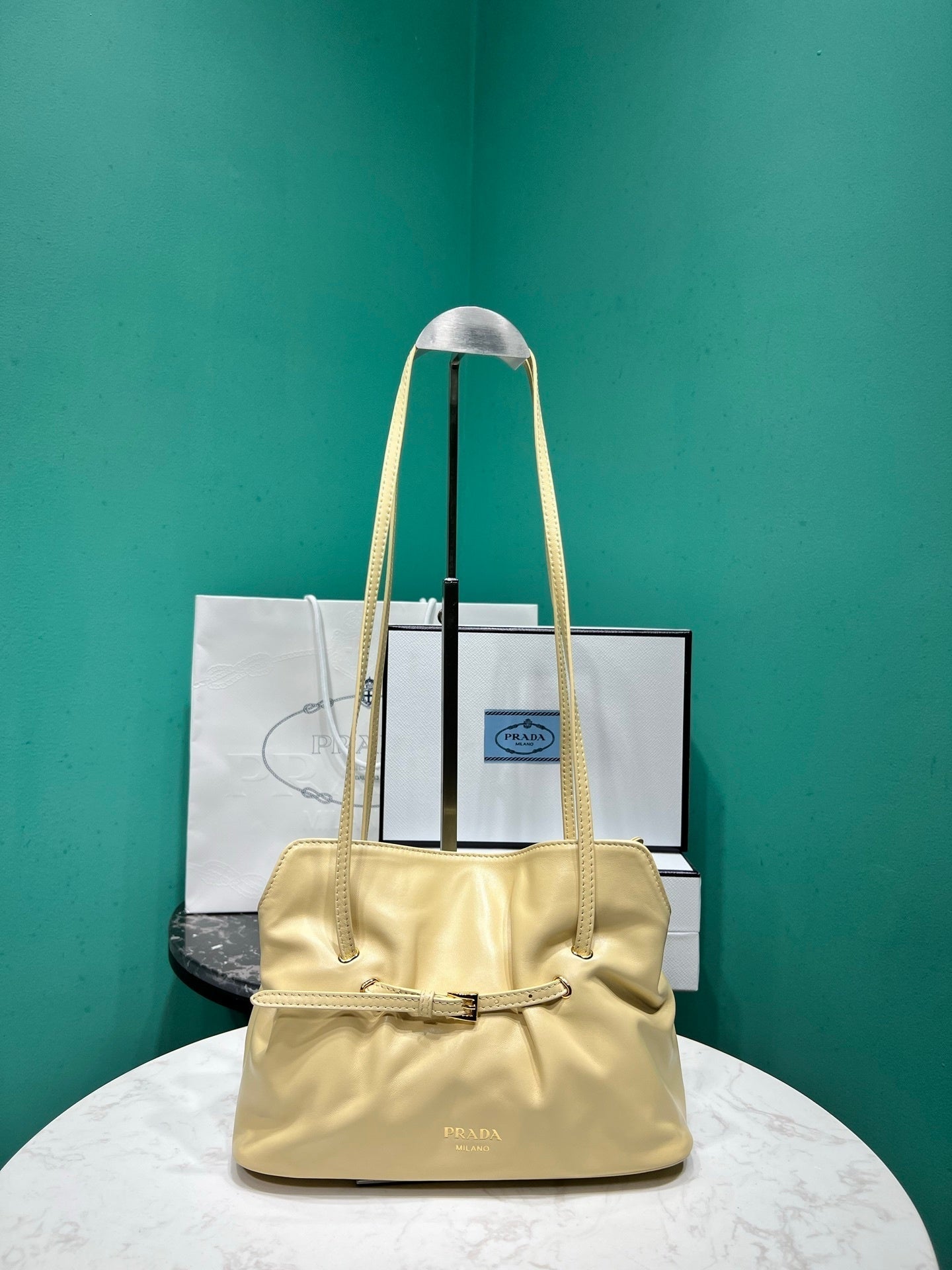 Prada Dada small nappa leather bag