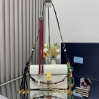 Prada Soft Sound small leather shoulder bag with charms