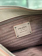 Prada Aimee large leather shoulder bag