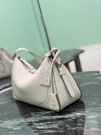Prada Aimee large leather shoulder bag