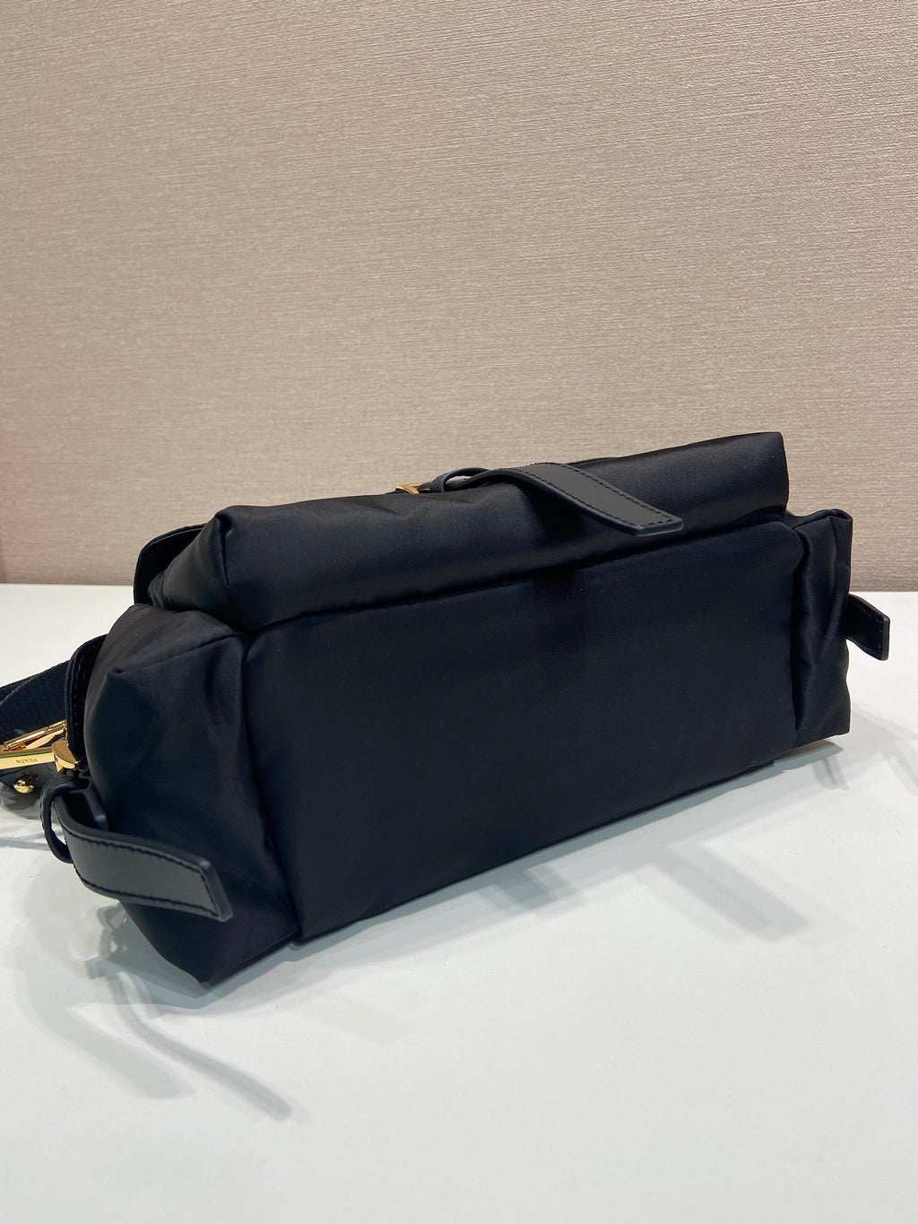Prada Explore medium Re-Nylon shoulder bag with flap