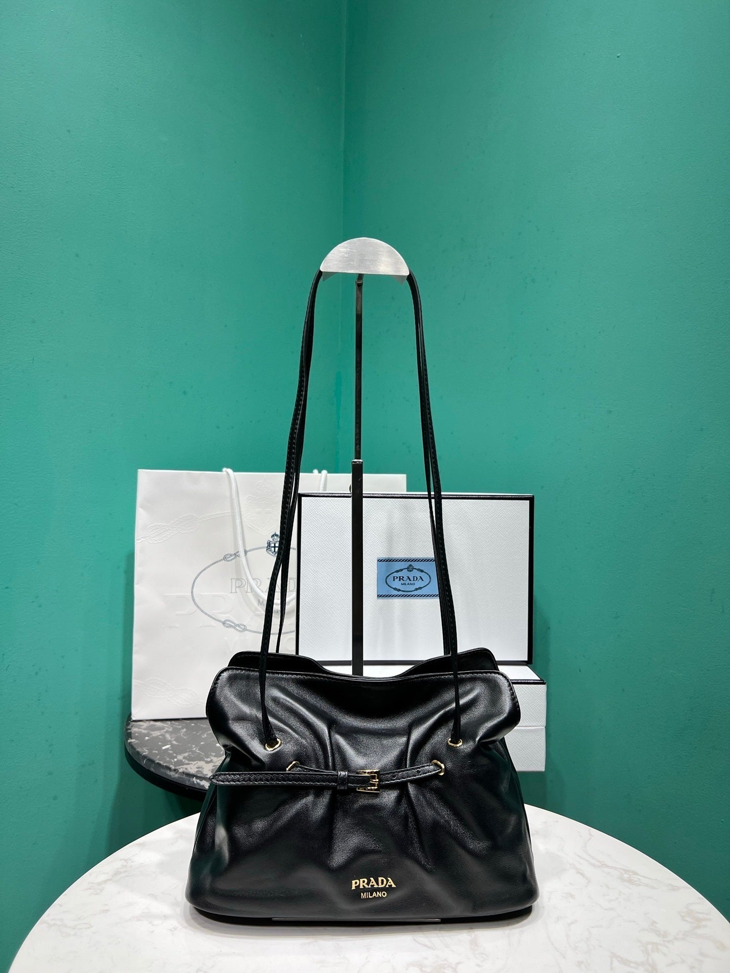 Prada Dada small nappa leather bag