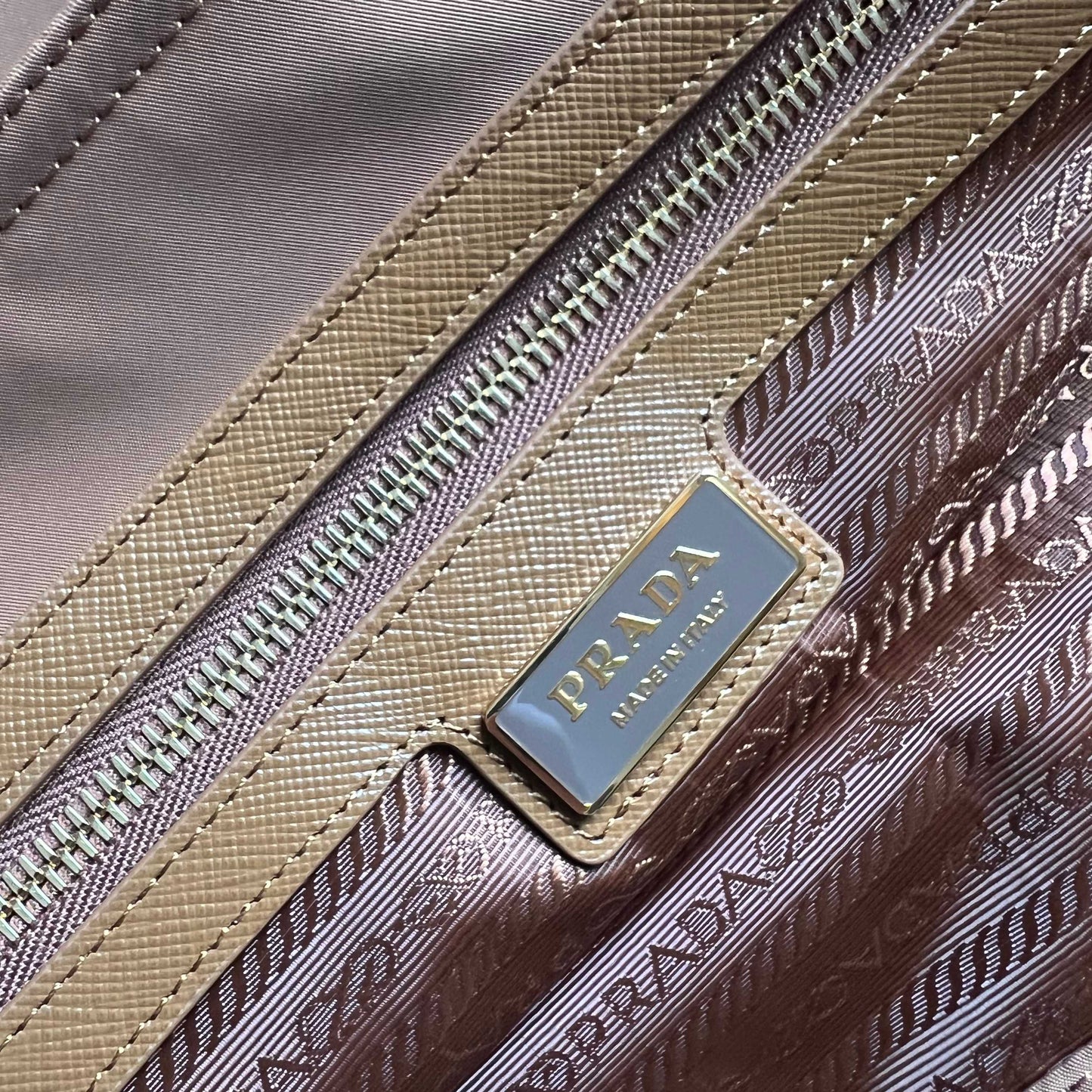 Prada Re-Edition 1978 medium Re-Nylon and Saffiano leather tote bag