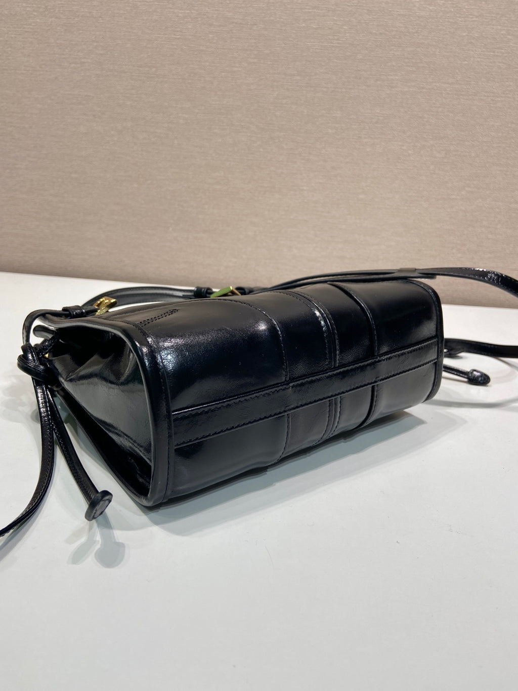 Prada Bonnie leather mini shoulder bag