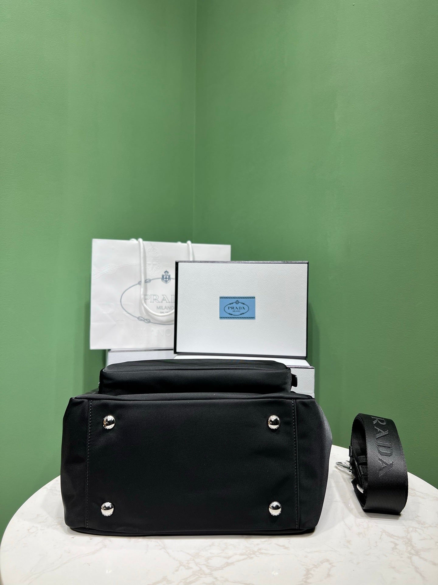 Prada re-Nylon tote bag