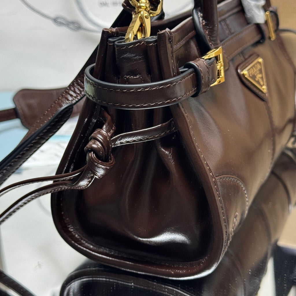 Prada Bonnie leather mini handbag