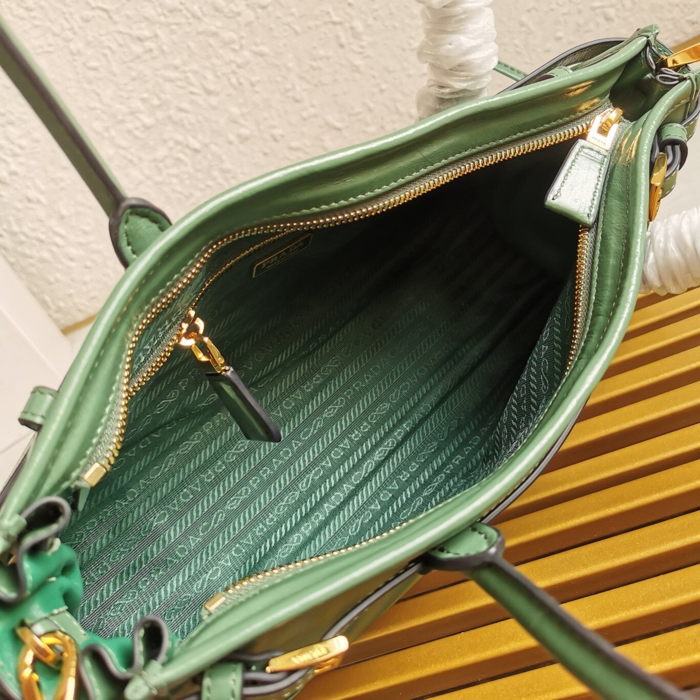 Prada Bonnie medium leather handbag