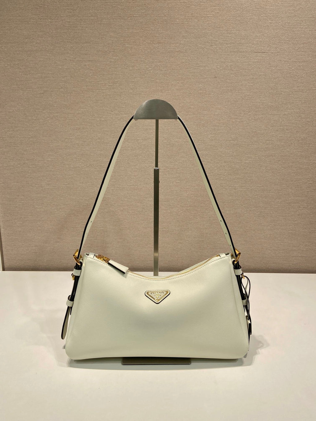 Prada Aimee medium leather shoulder bag