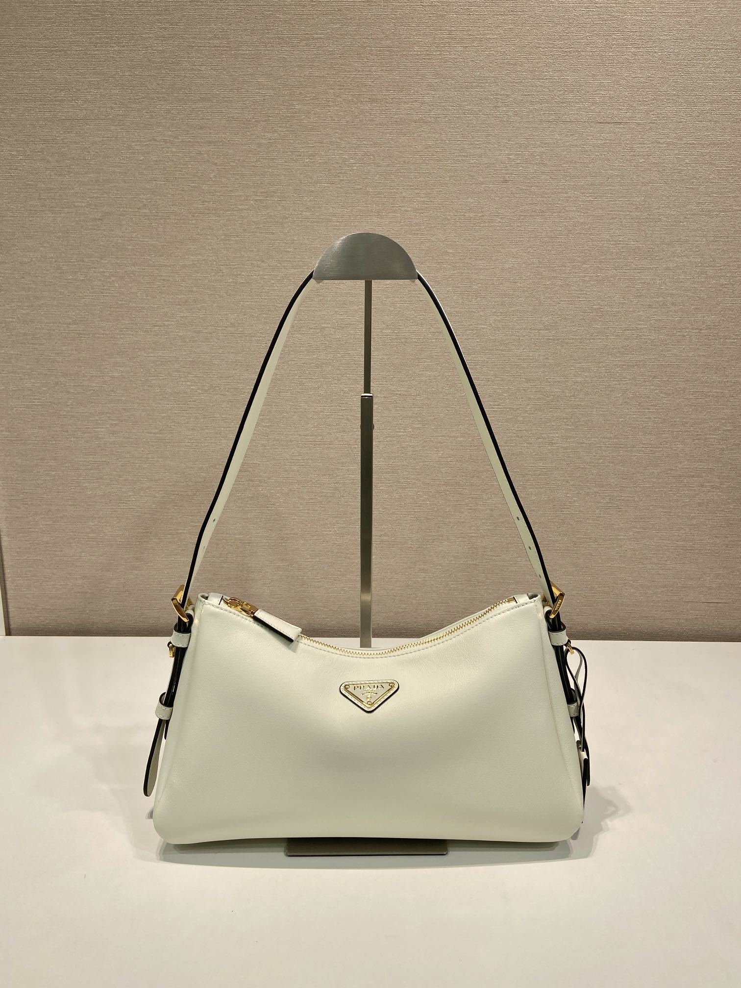 Prada Aimee medium leather shoulder bag