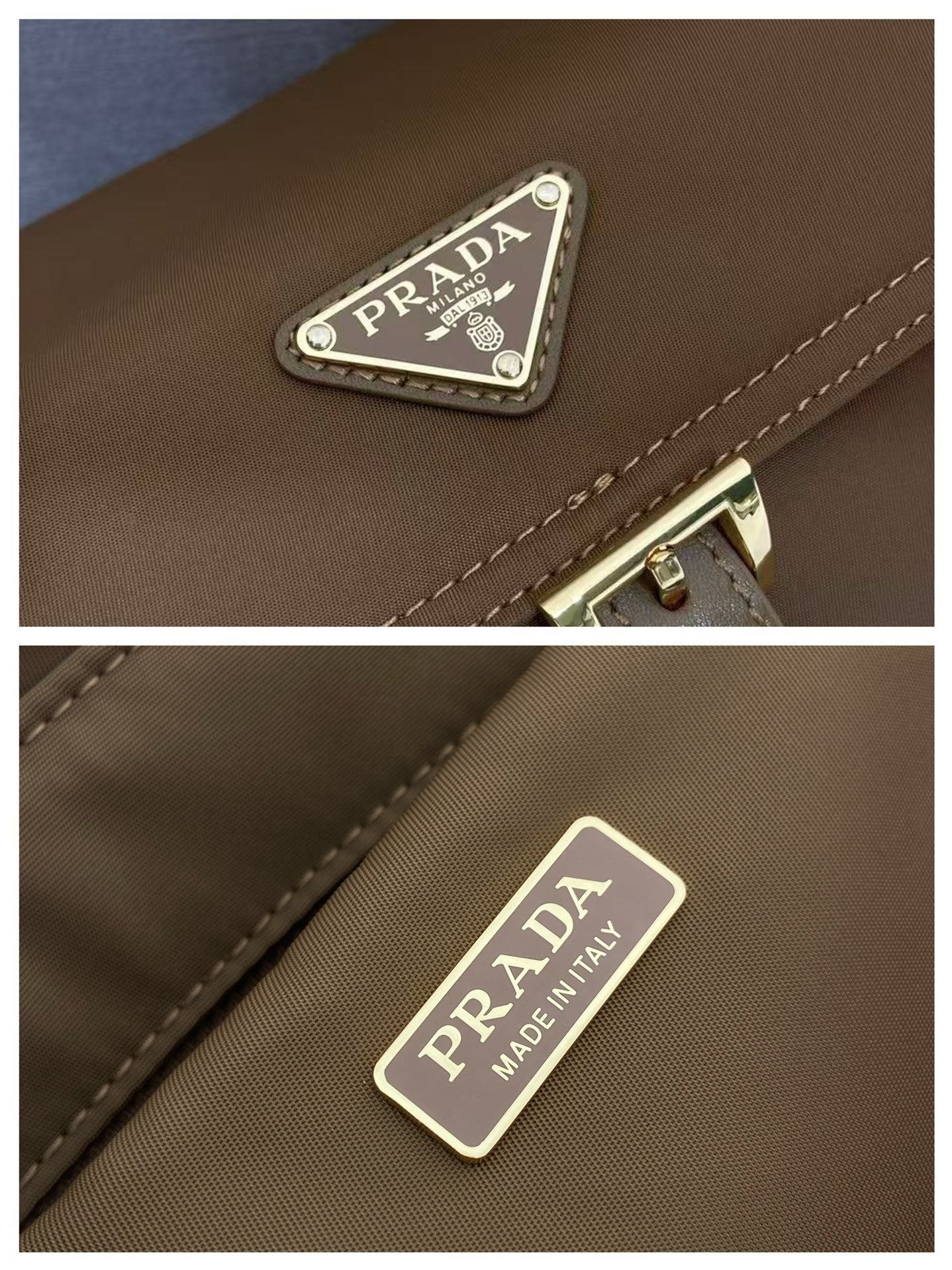 Prada Explore medium Re-Nylon shoulder bag with flap