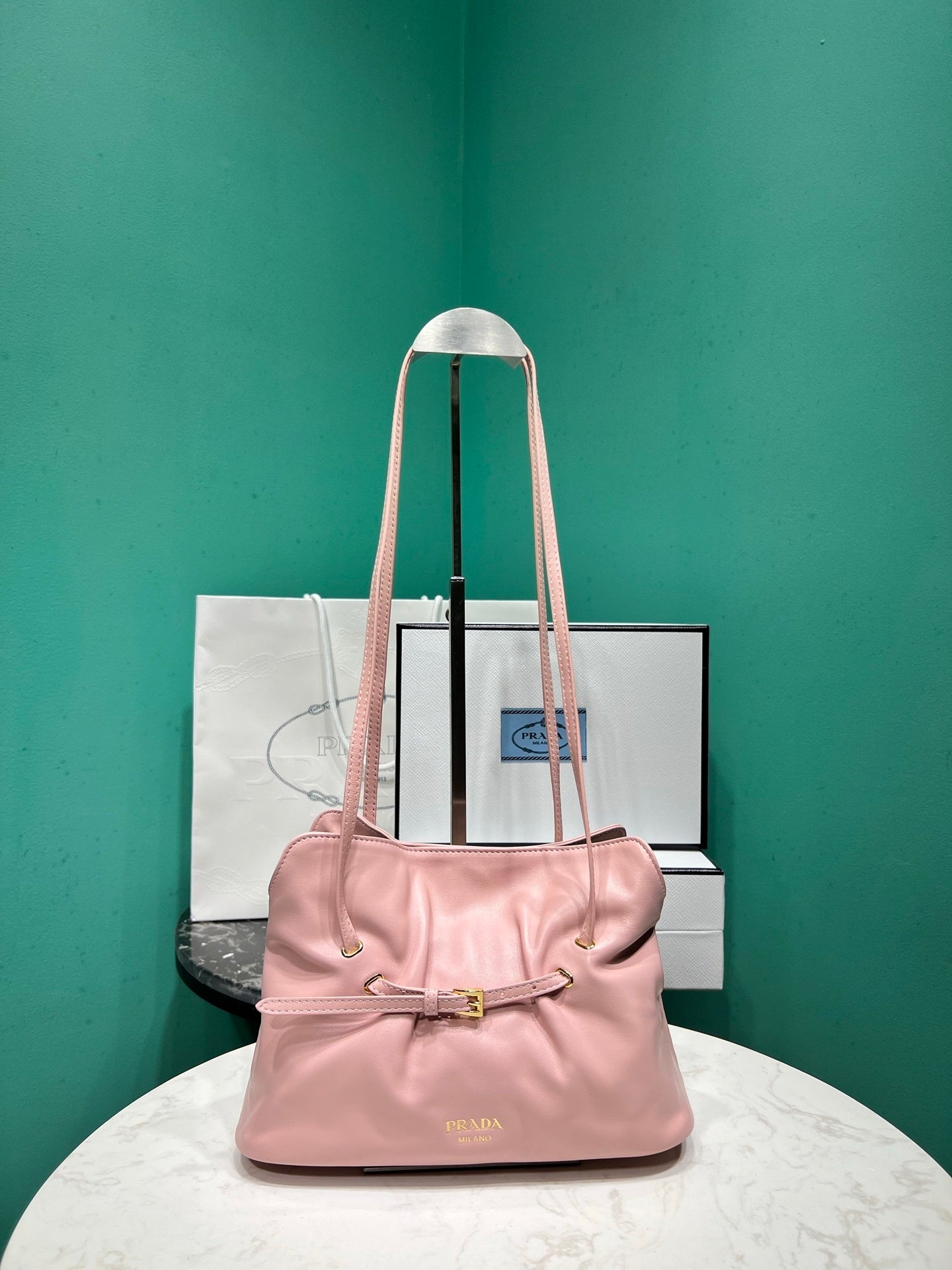 Prada Dada small nappa leather bag