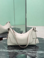 Prada Aimee large leather shoulder bag