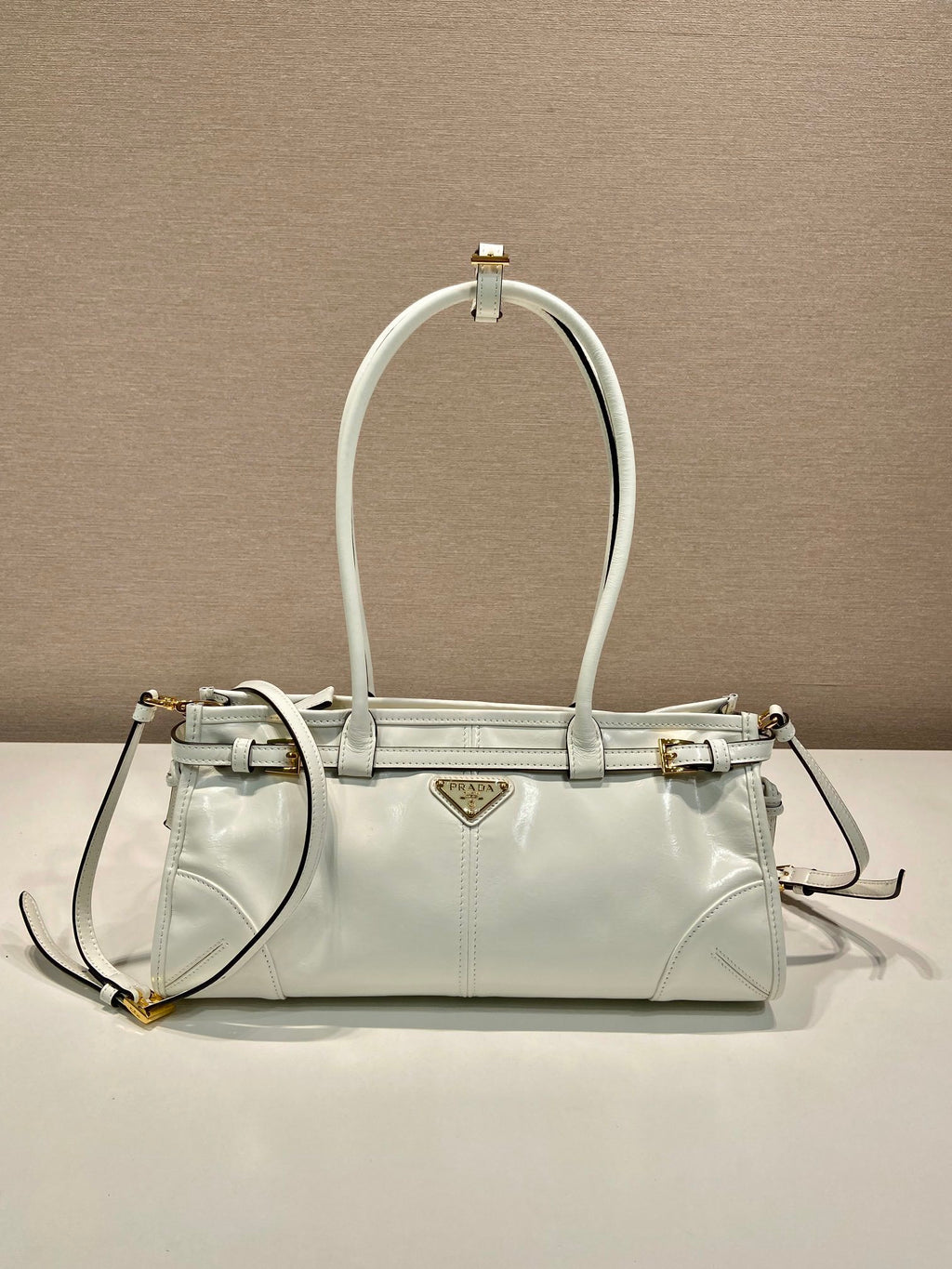 Prada Bonnie medium leather handbag