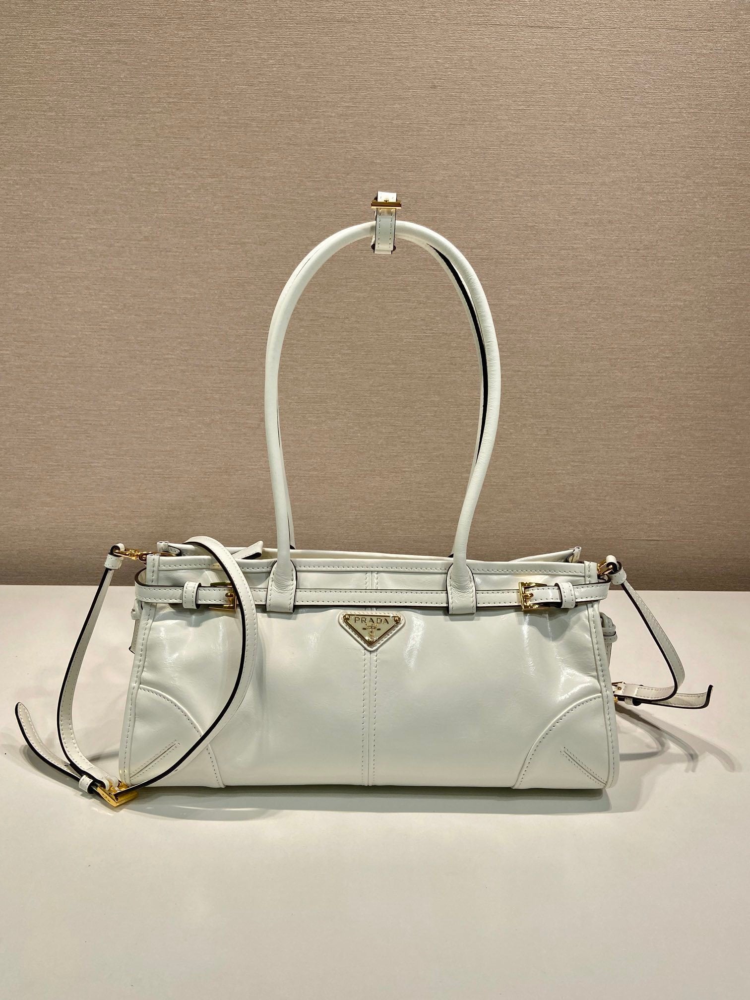 Prada Bonnie medium leather handbag