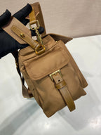 Prada Explore large Re-Nylon shoulder bag with flap