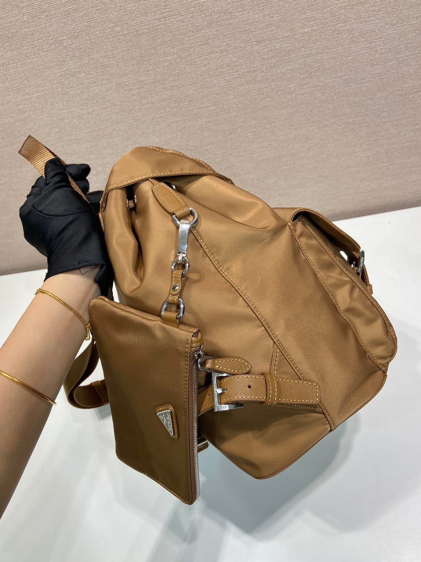 Medium Re-Nylon Backpack