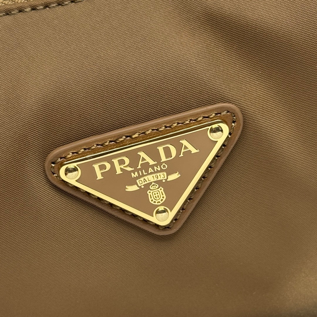 Prada Explore large Re-Nylon and leather bag