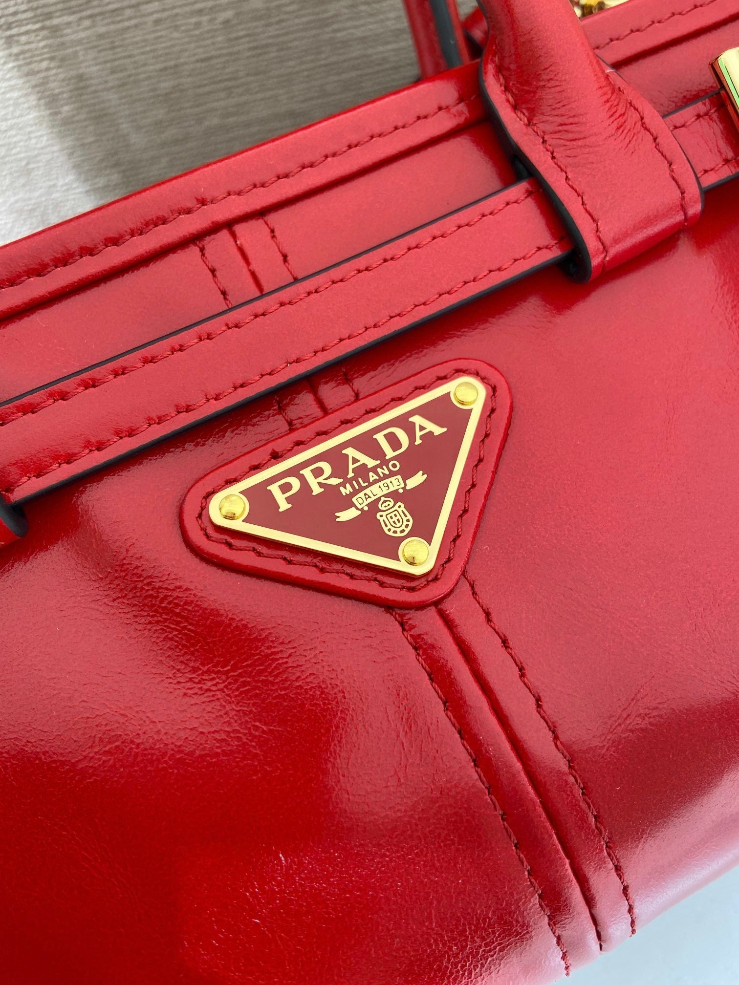 Prada Bonnie leather mini handbag
