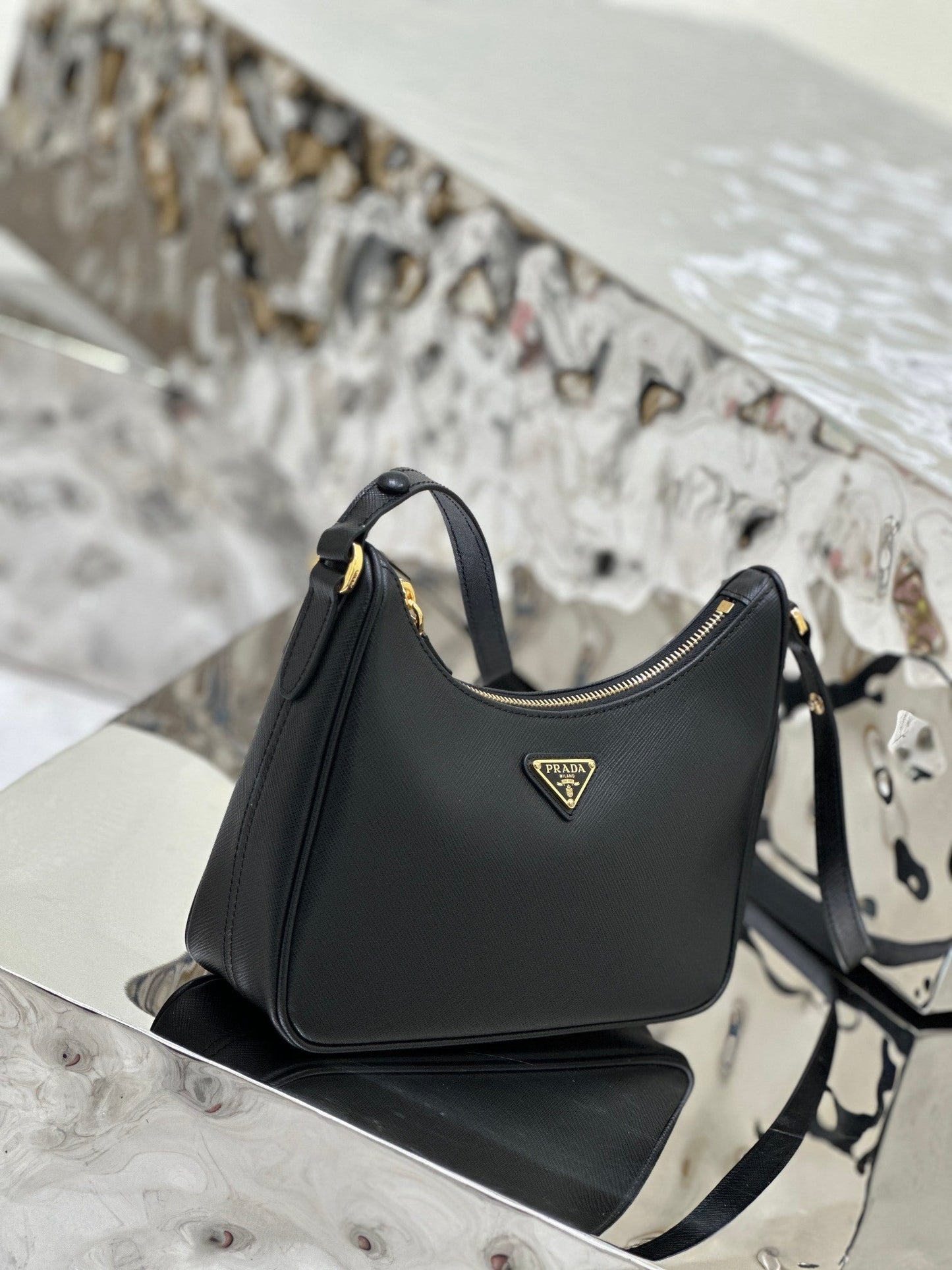 Prada Re-Edition 2005 Saffiano leather mini-bag