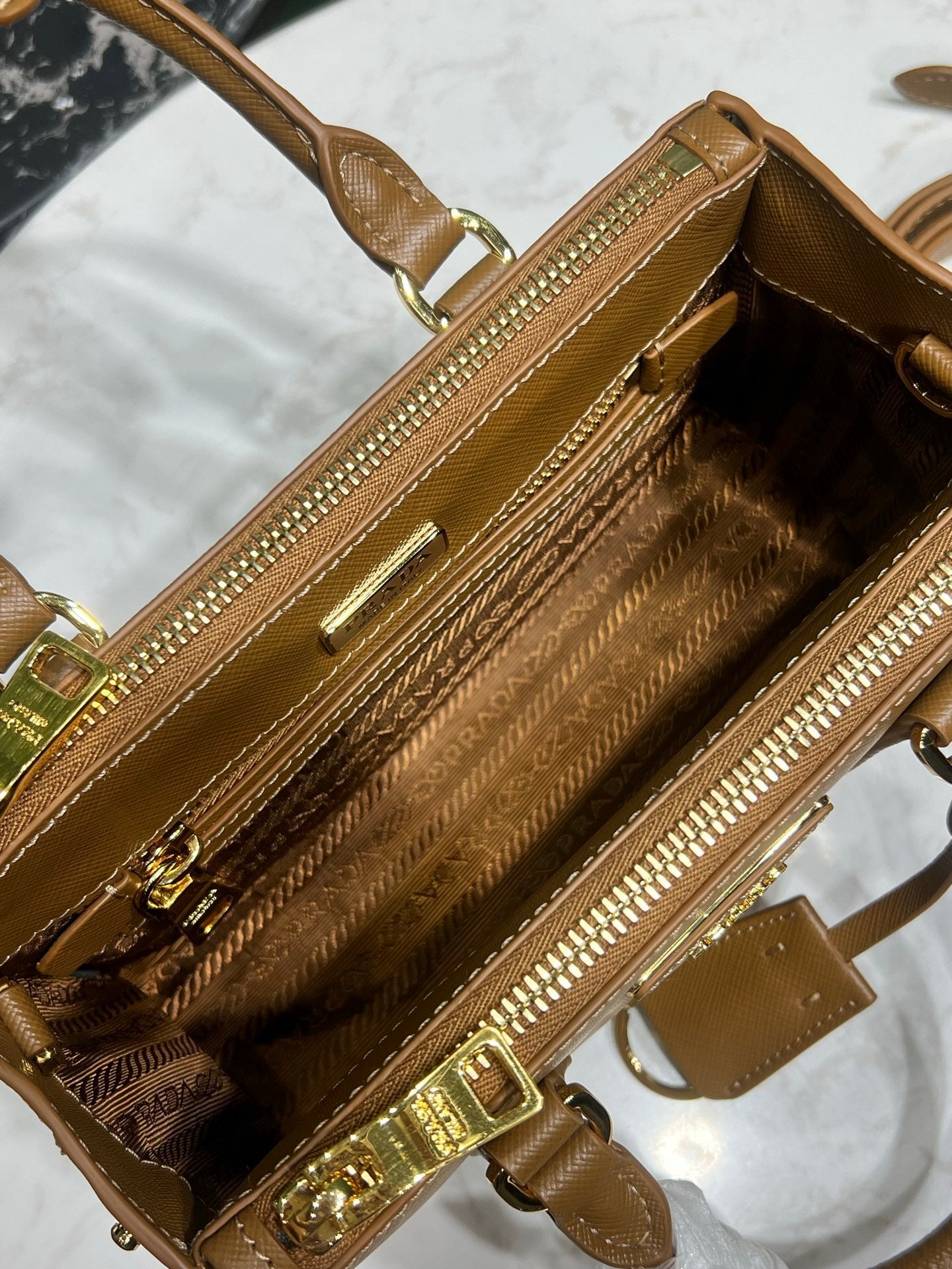 Prada Galleria mini Saffiano leather bag