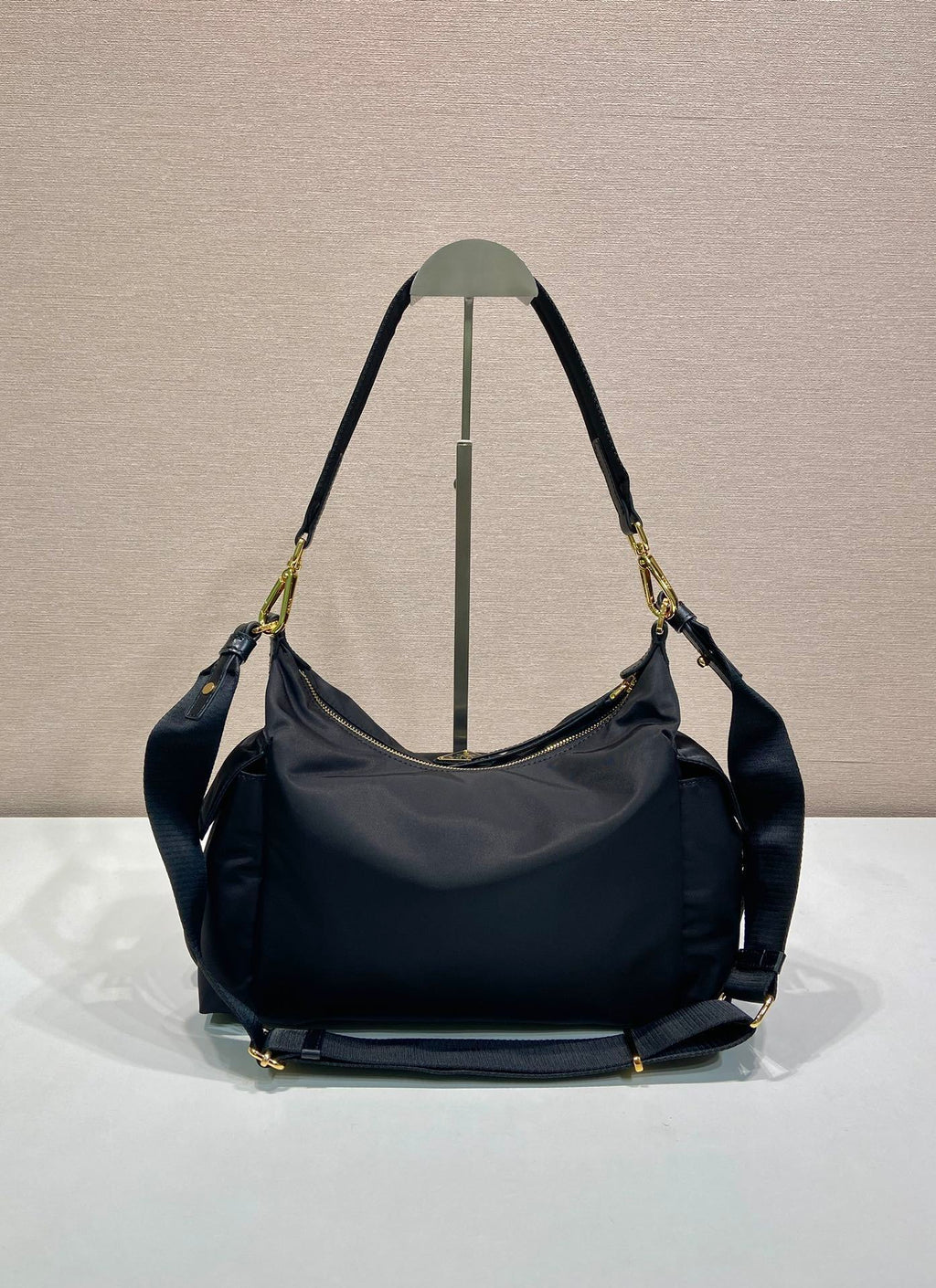 Prada Explore large Re-Nylon and leather bag