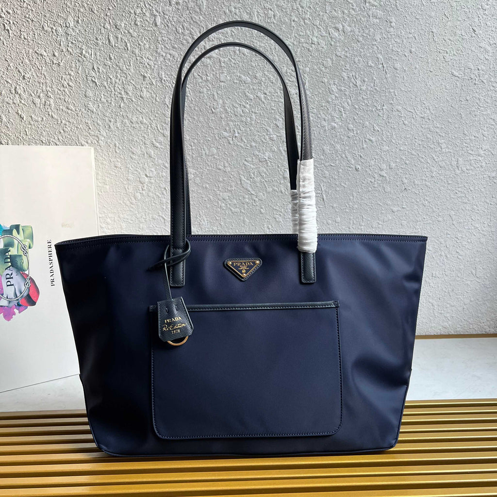 Prada Re-Edition 1978 medium Re-Nylon and Saffiano leather tote bag