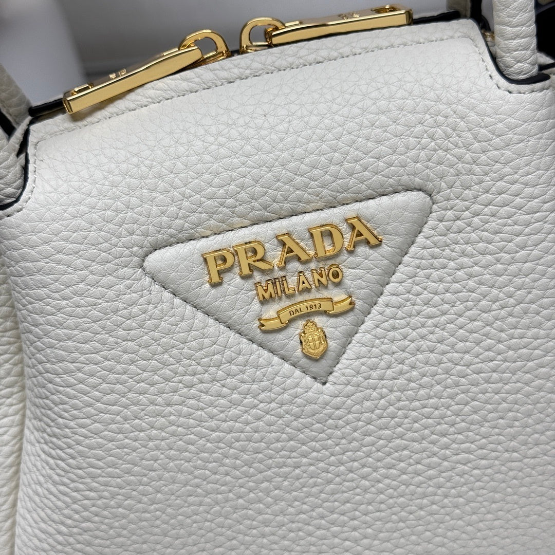 Prada mini leather handbag