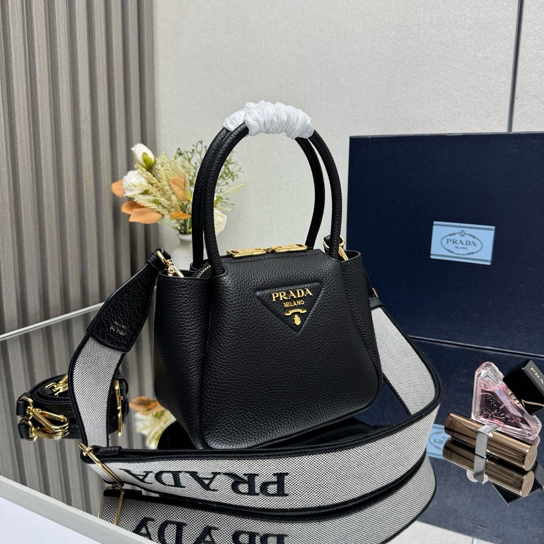 Prada mini leather handbag