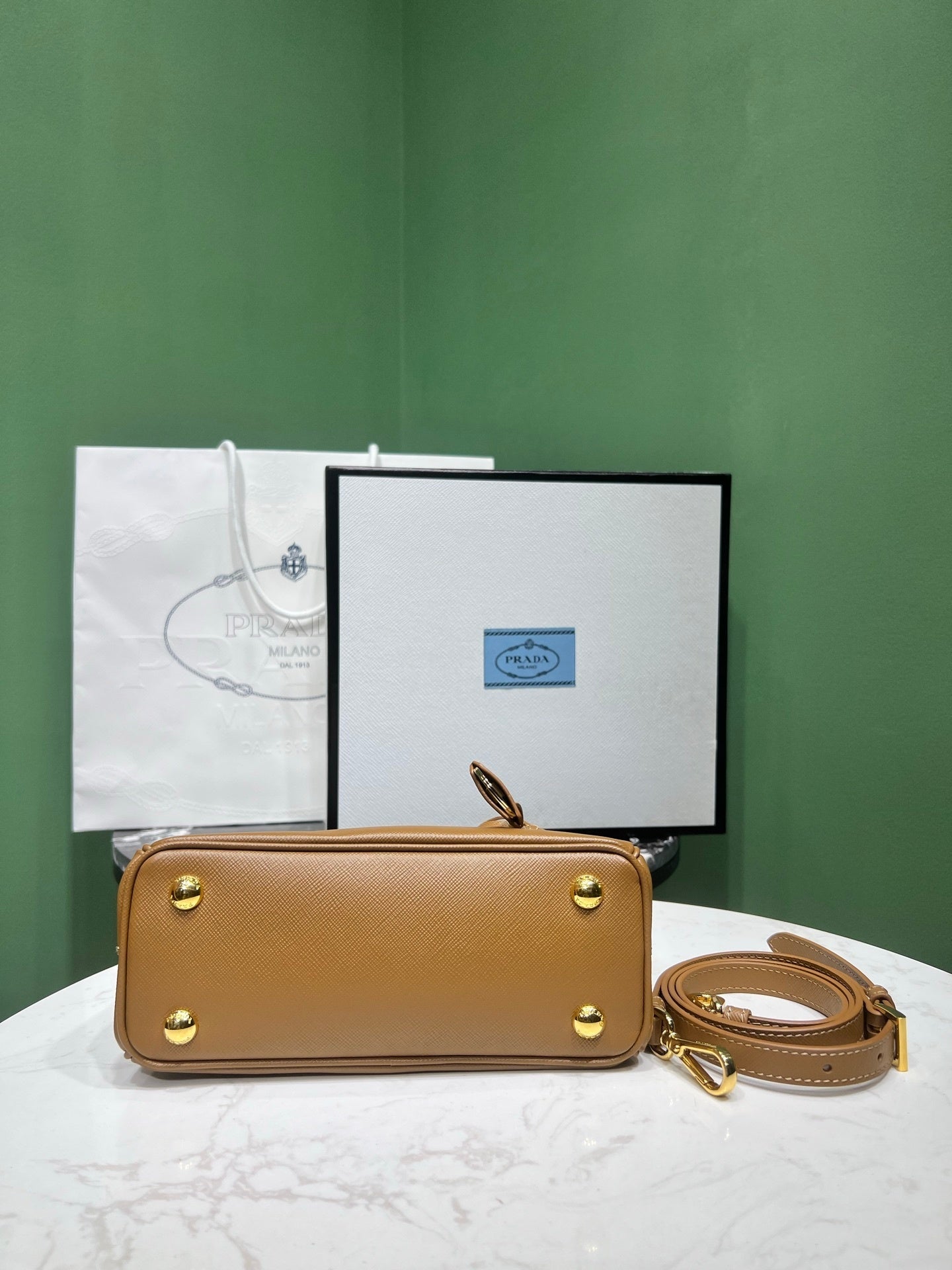 Prada Galleria mini Saffiano leather bag