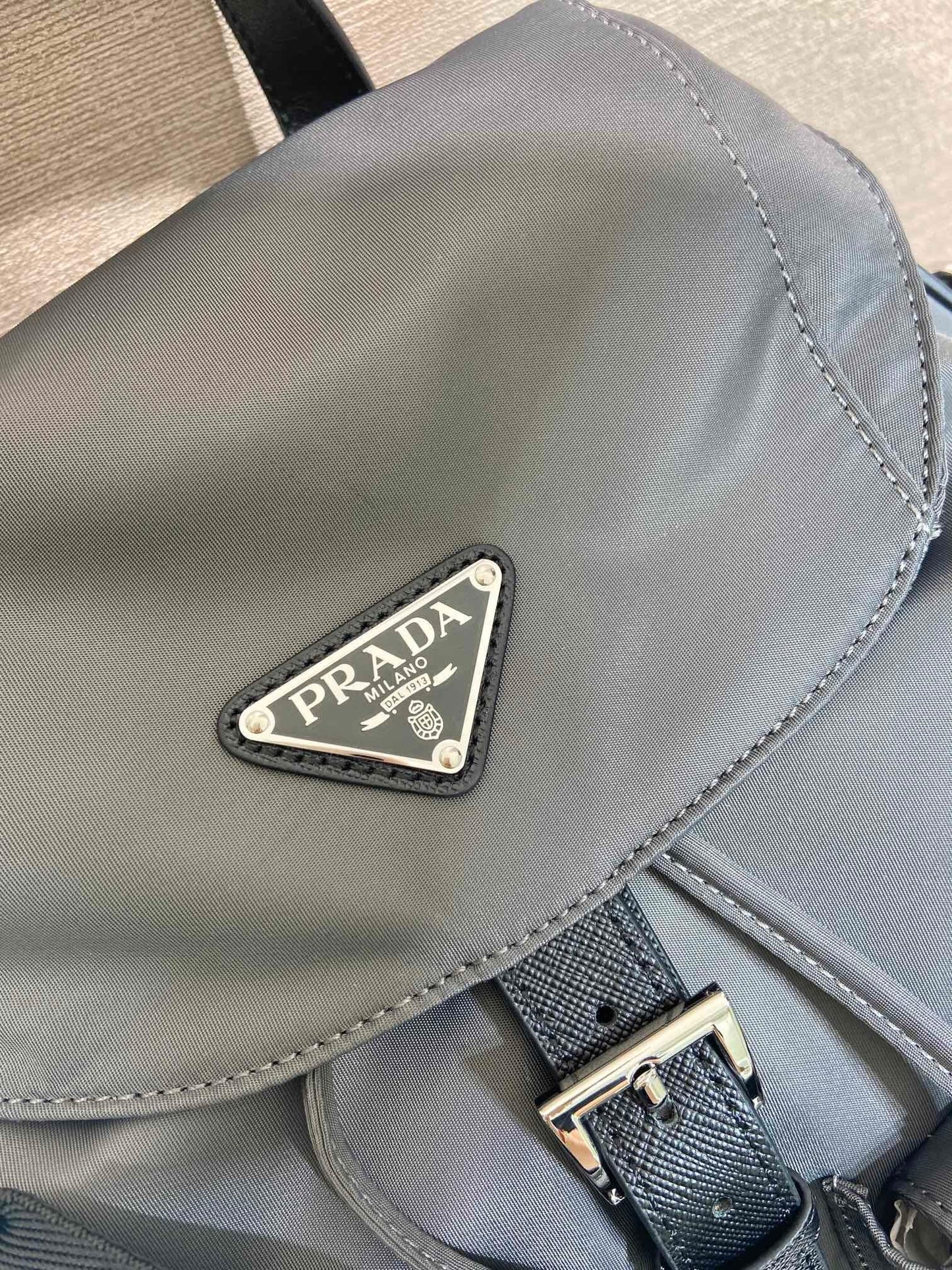 Re-Nylon backpack Large