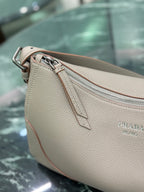 Prada Aimee large leather shoulder bag