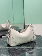 Prada Aimee large leather shoulder bag