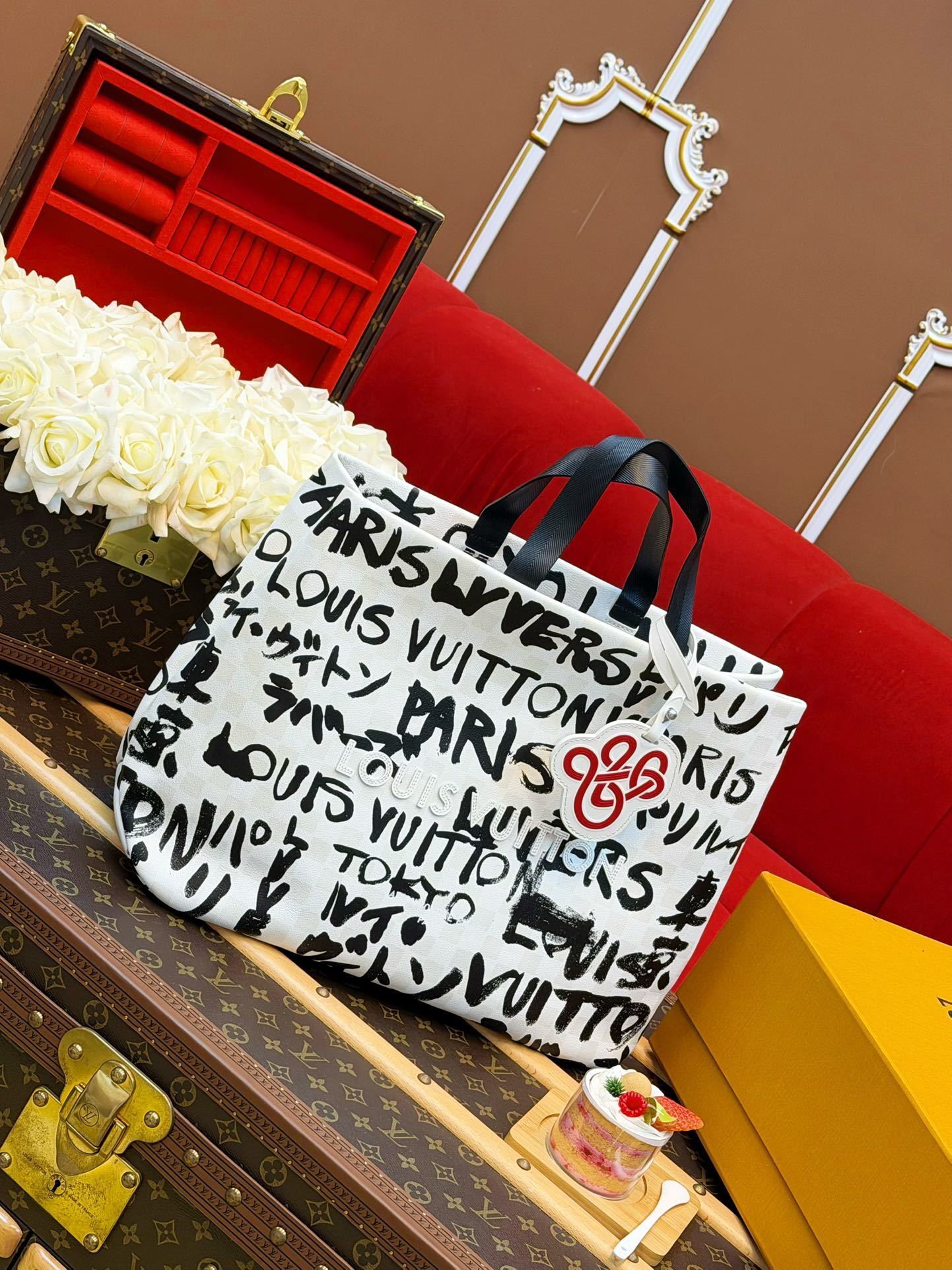 LV Shopper MM Tote Bag