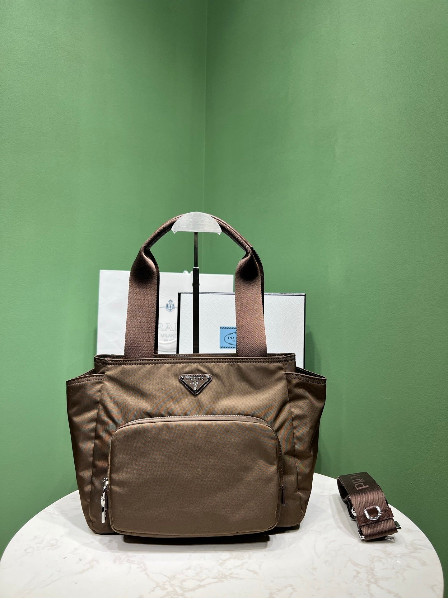 Prada re-Nylon tote bag