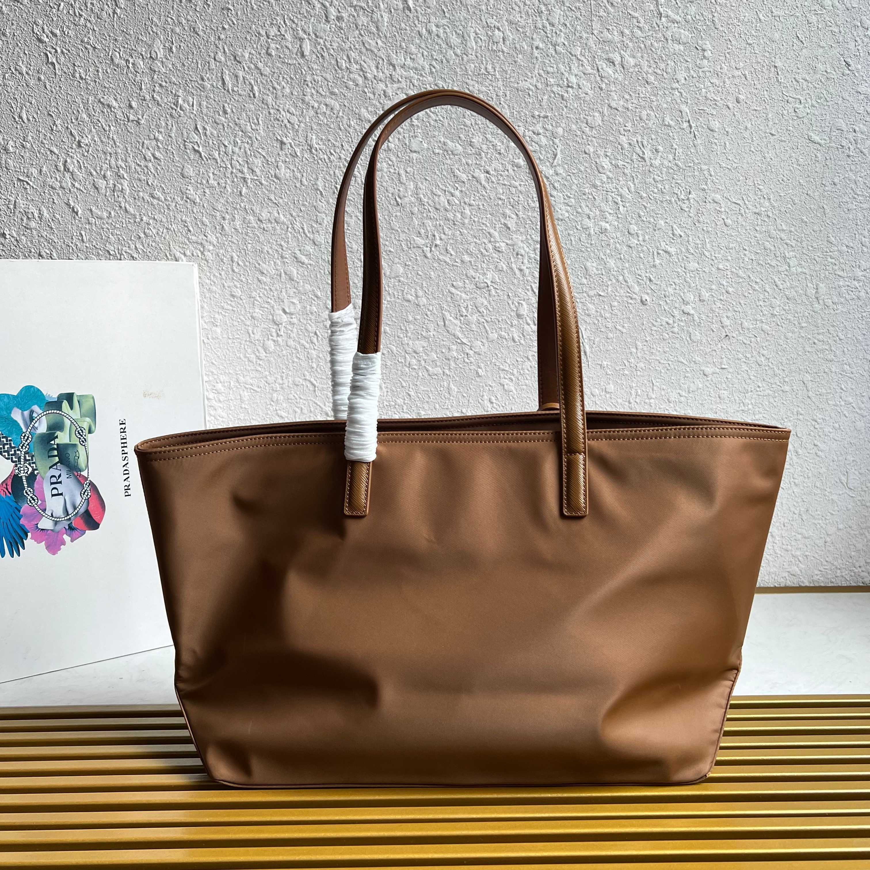 Prada Re-Edition 1978 medium Re-Nylon and Saffiano leather tote bag