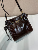 Prada Bonnie leather mini shoulder bag