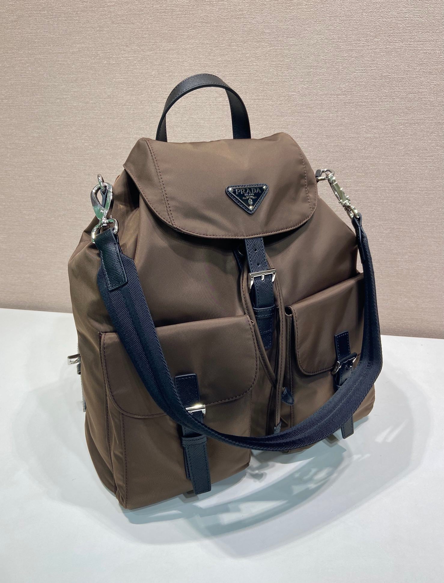 Re-Nylon backpack Large
