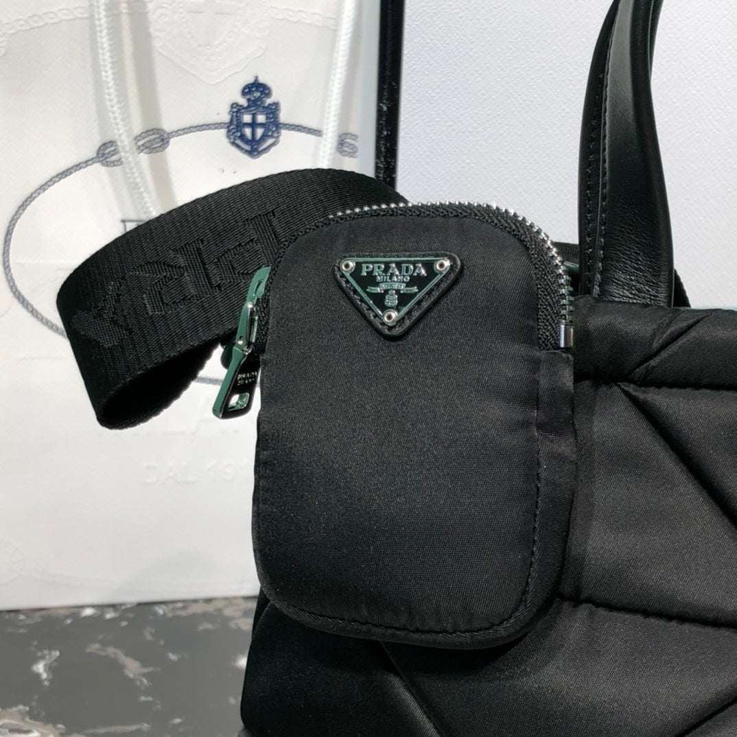 Prada small padded Re-Nylon tote