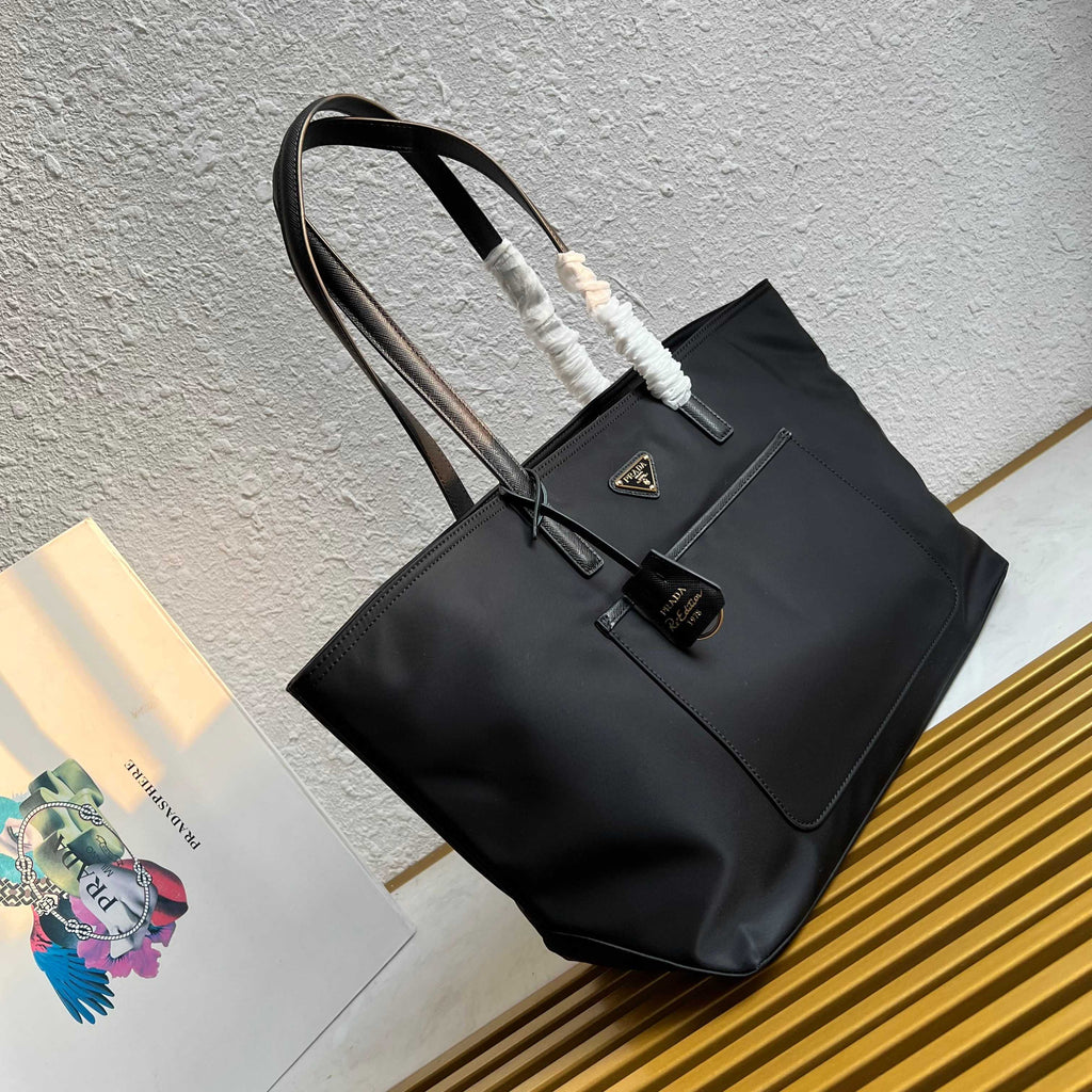 Prada Re-Edition 1978 medium Re-Nylon and Saffiano leather tote bag