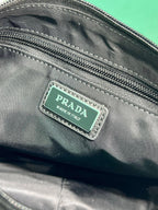 Prada large Re-Nylon and Saffiano leather shoulder bag