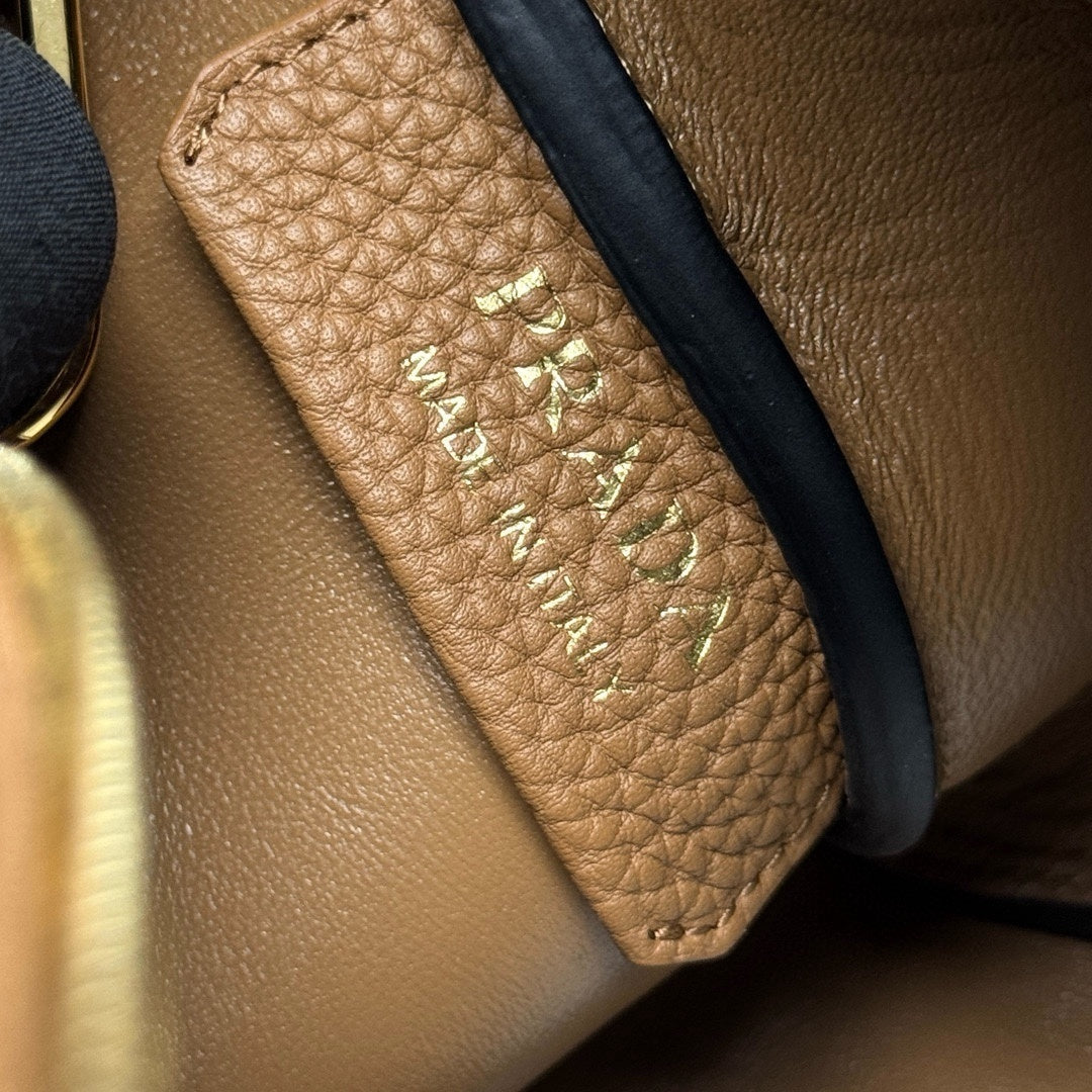 Prada mini leather handbag