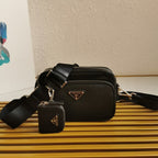 Prada saffiano leather shoulder bag