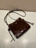 Prada Bonnie leather mini shoulder bag
